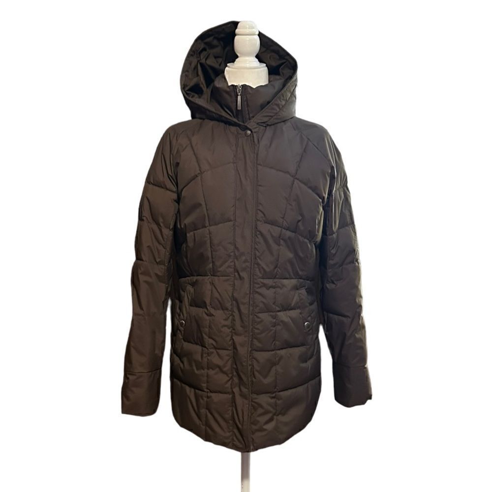 Columbia Sportswear XCO Puffer Style Long Brown Coat Size Medium‎